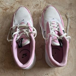 Nike Air Max.  White and pink.  Great condition